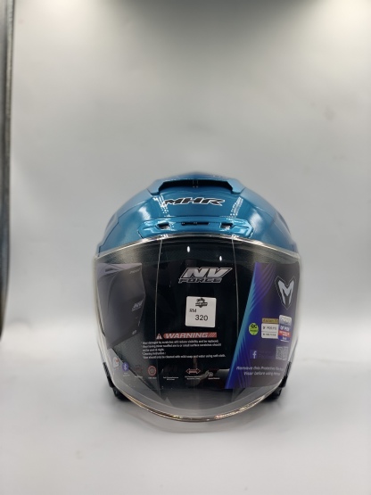 MHR NV Force Dual Visor Plain Solid Colour (SIRIM)